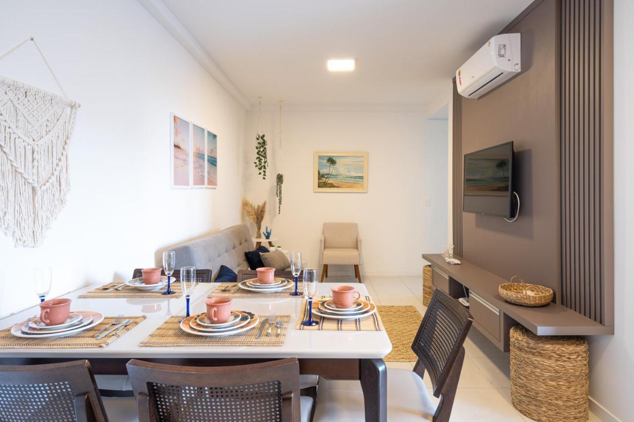Apartamentos Completos A 15Min Beto Carreiro Com Wi-Fi Churrasqueira Em Condominio Com Piscina Portaria 24H Ideal Para Familia Piçarras Exterior foto