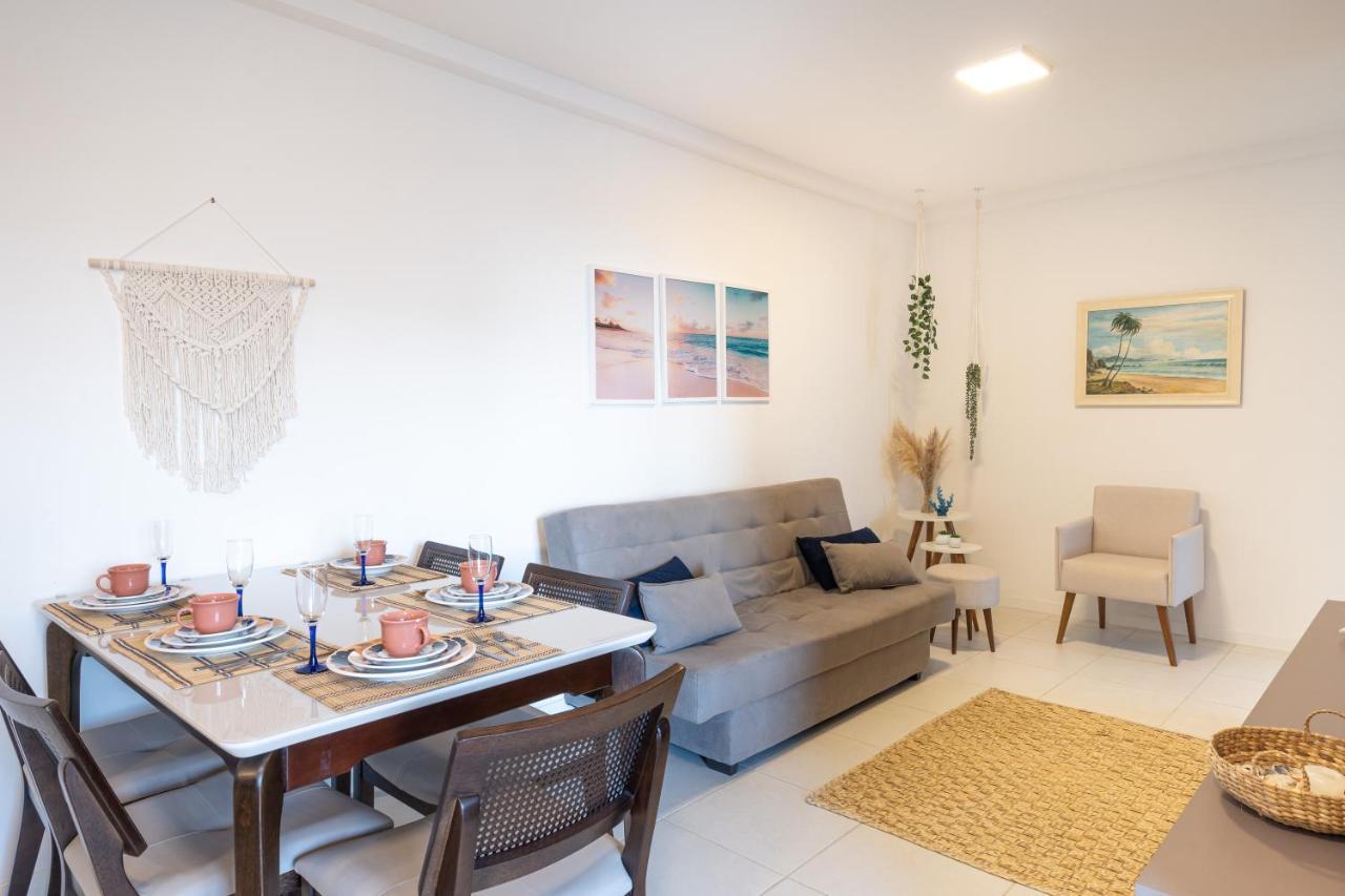 Apartamentos Completos A 15Min Beto Carreiro Com Wi-Fi Churrasqueira Em Condominio Com Piscina Portaria 24H Ideal Para Familia Piçarras Quarto foto